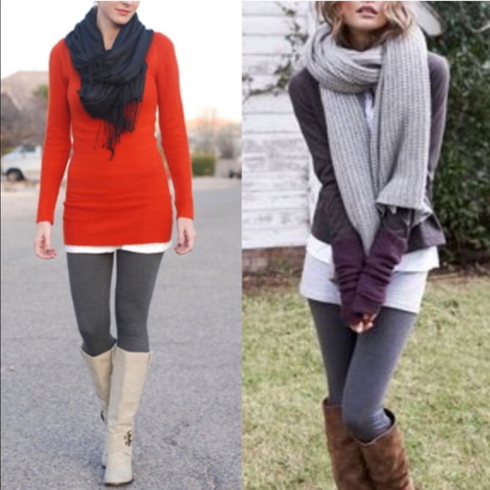 TRINITY Fall leggings - CHARCOAL